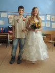 Svatební veselí v VI. třídě