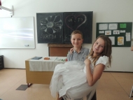 Svatební veselí v VI. třídě