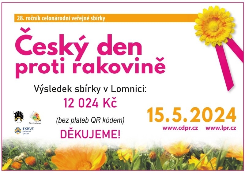Poděkování - Český den proti rakovině