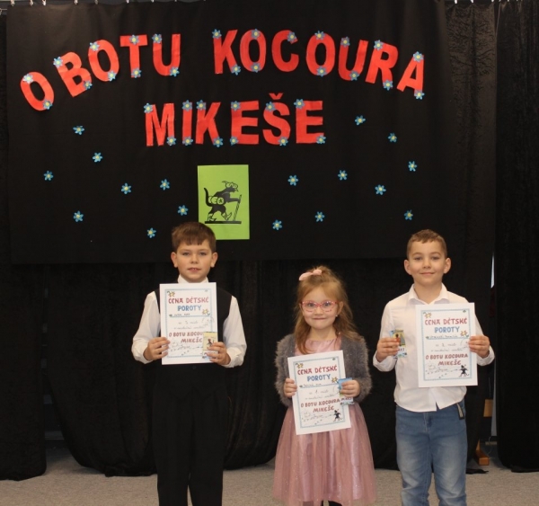 Recitační soutěž O botu kocoura Mikeše 2024
