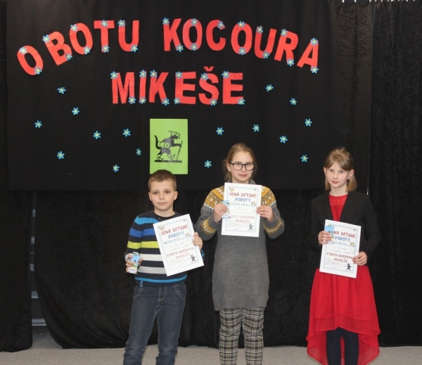 Recitační soutěž O botu kocoura Mikeše 2024