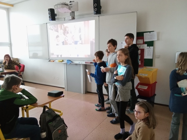 Návštěva Školního parlamentu ze ZŠ Poznávání z Prahy