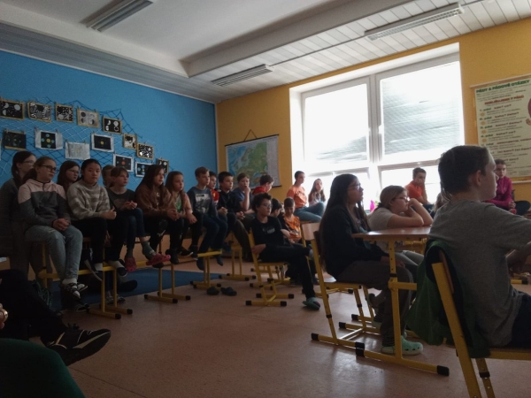 Návštěva Školního parlamentu ze ZŠ Poznávání z Prahy