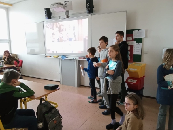 Návštěva Školního parlamentu ze ZŠ Poznávání z Prahy