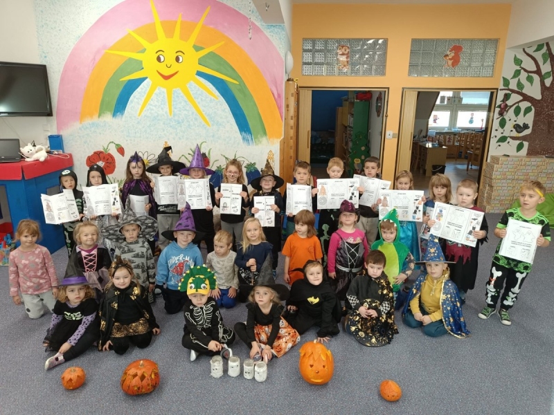 Halloweenské strašení ve školce!