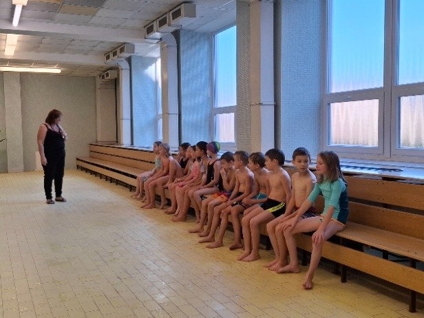 Zahájení plaveckého výcviku