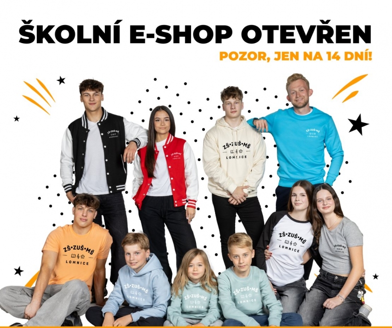 Školní e-shop znovu otevřen!