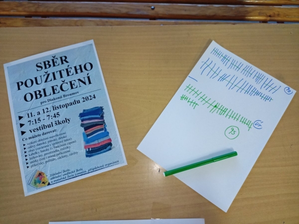 Sběr použitého oblečení