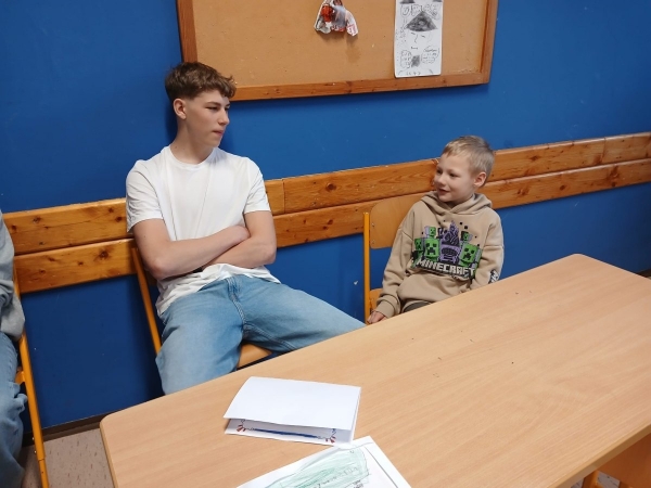 Přáníčka pro štěstí od žáků 1.A a 1.B