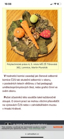 Úroda z naší zahrádky