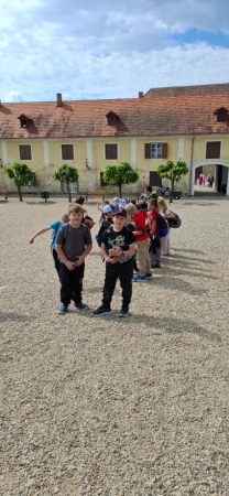 Školní výlet zámek Lysice 3.A a 3.B