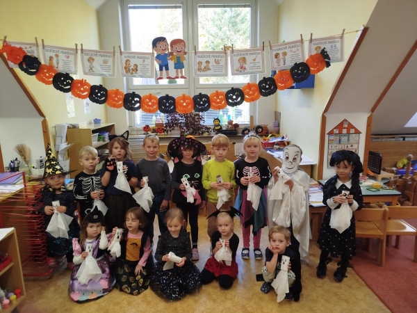 Halloween ve školce