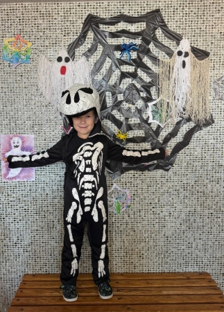 Halloweenské dovádění v první třídě