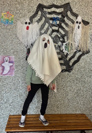 Halloweenské dovádění v první třídě