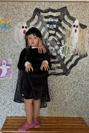 Halloweenské dovádění v první třídě