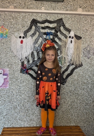 Halloweenské dovádění v první třídě