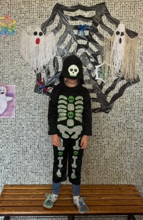 Halloweenské dovádění v první třídě