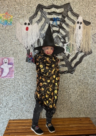 Halloweenské dovádění v první třídě