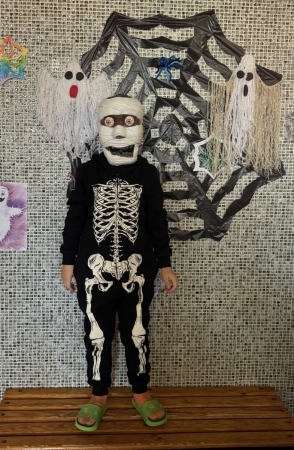 Halloweenské dovádění v první třídě