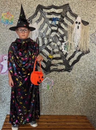 Halloweenské dovádění v první třídě