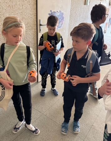 Halloweenské dovádění v první třídě