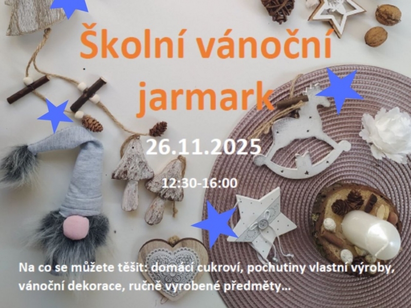 Školní vánoční jarmark
