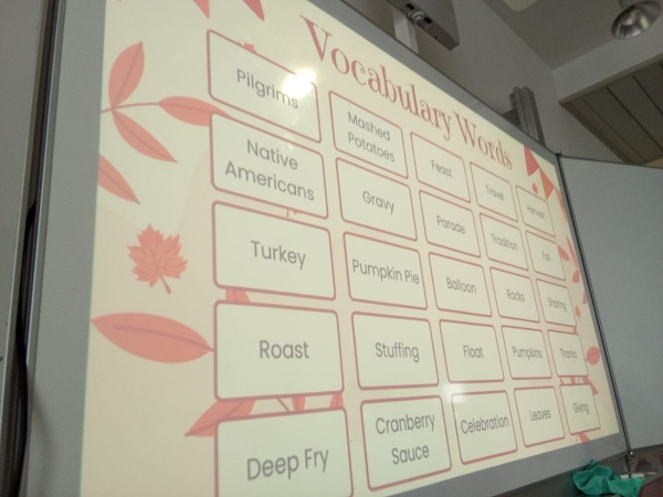 Workshop Thanksgiving day 2025