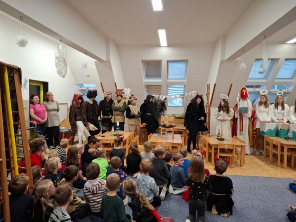 Mikulášská nadílka v MŠ