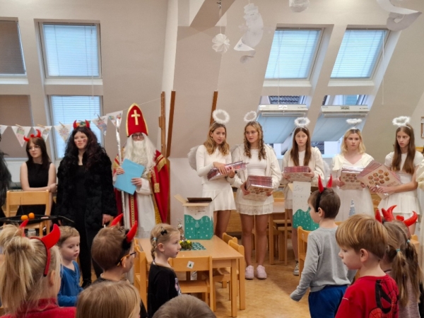 Mikulášská nadílka v MŠ