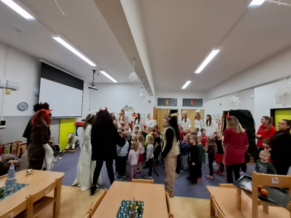 Mikulášská nadílka v MŠ
