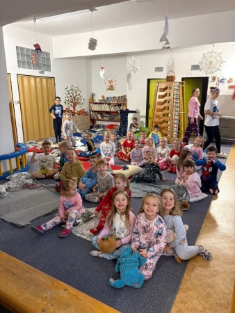 PYŽAMOVÝ DEN V NAŠÍ MŠ