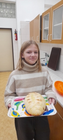 Předvánoční pečení v 5.A