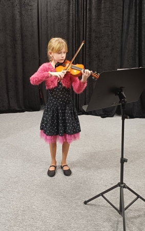 Koncertík ZUŠ v Duhovém sále - prosinec 2025