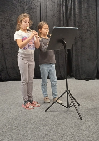 Koncertík ZUŠ v Duhovém sále - prosinec 2025