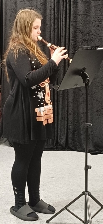 Koncertík ZUŠ v Duhovém sále - prosinec 2025