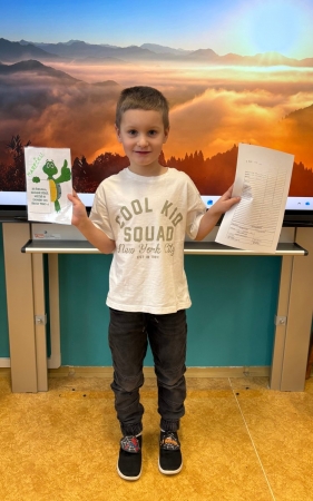 Pololetní vysvědčení 1.třída