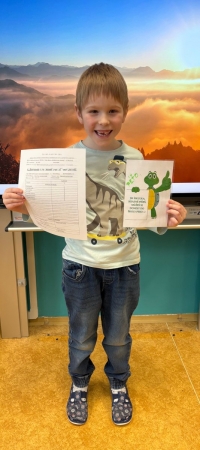 Pololetní vysvědčení 1.třída