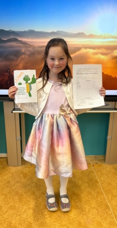 Pololetní vysvědčení 1.třída