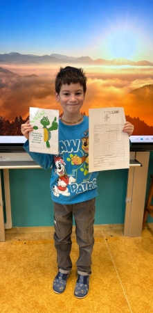 Pololetní vysvědčení 1.třída