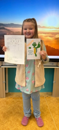 Pololetní vysvědčení 1.třída