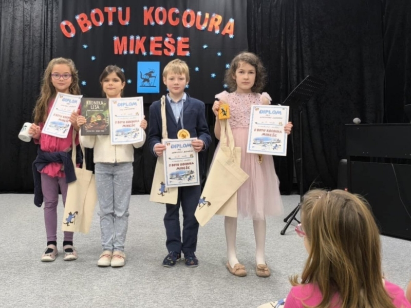 Recitační soutěž o botu kocoura Mikeše 2026