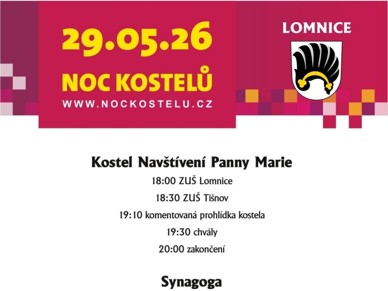 Pozvánka na Noc kostelů