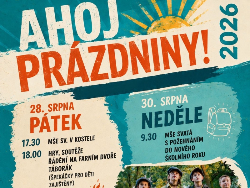 Ahoj prázdniny!