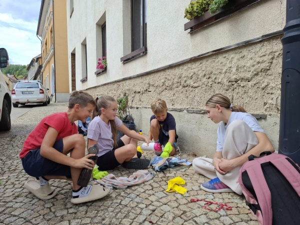 Čištění stolpersteine září 2026