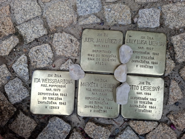 Čištění stolpersteine září 2026