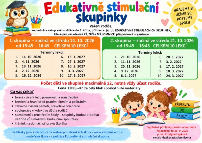 Edukativně stimulační skupinky