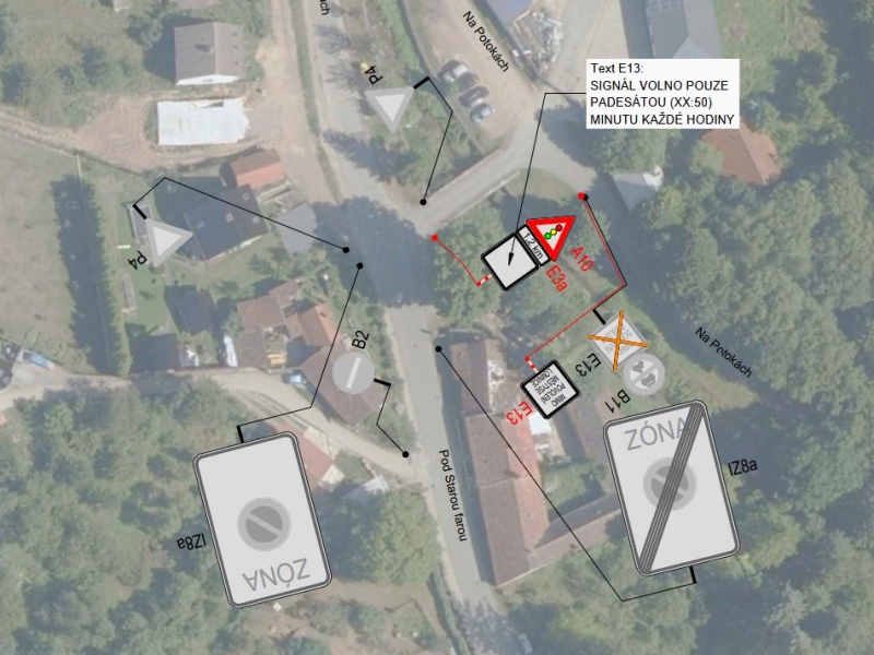 UPOZORNĚNÍ PRO CHODCE A CYKLISTY – ZÁMECKÁ OBORA