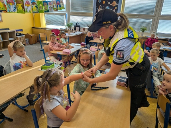 Návštěva Policie ČR