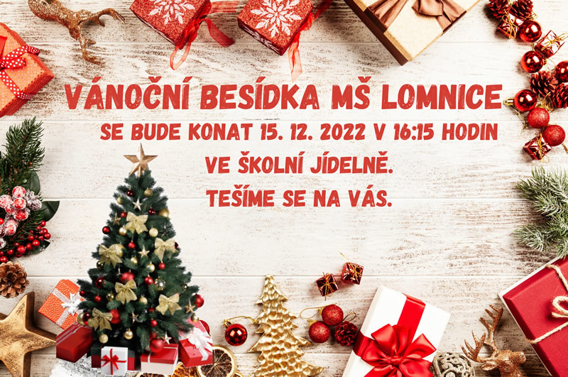 Vánoční besídka MŠ