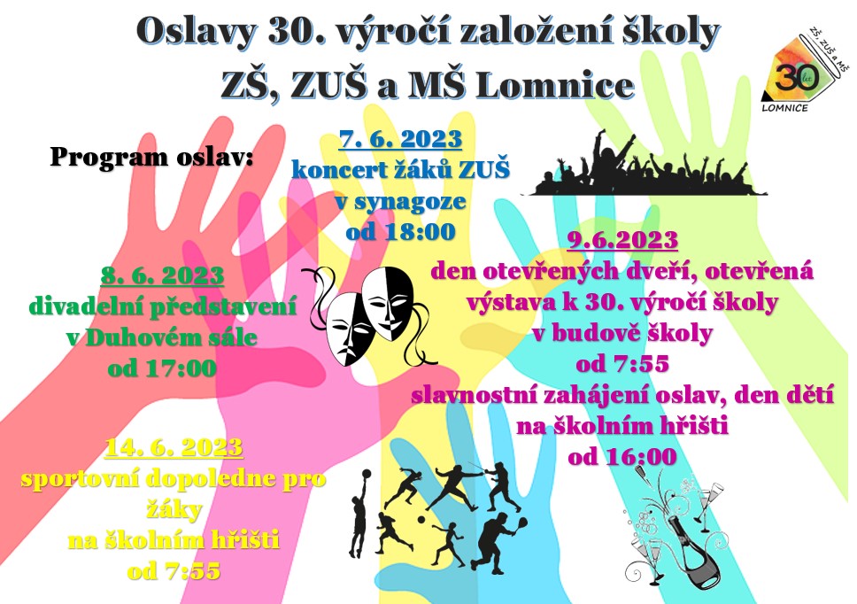 Oslavy 30. výročí založení školy